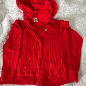 Red Hoodie by PINK Victoria's Secret